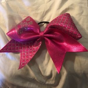 Pink Cheer Athletics Bow